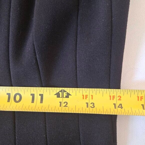 Calvin Klein Womens Sleeveless Back Zip Fit & Flare Dress Black Size 4 - Picture 9 of 11